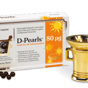 Pharma Nord D-Pearls 80 mcg 80 kapsler