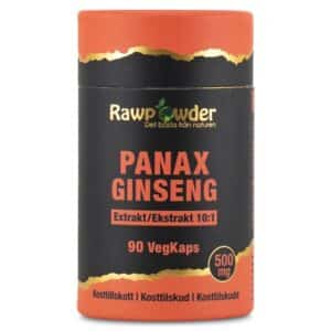 RawPowder Panax Ginseng Ekstrakt, 90 kapsler