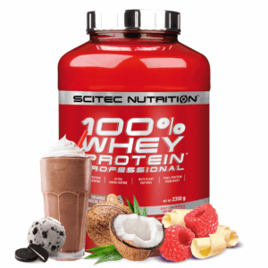 Scitec Whey Protein (2350g) – 100% Whey proteinpulver | Lækker smag, bedste kvalitet, højt proteinindhold