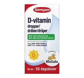 Semper D-vitamindråber 10ml.