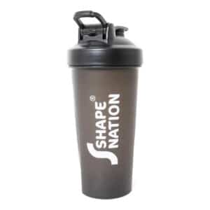 ShapeNation shaker til proteinpulver eller lign. - Sort 600 ml.