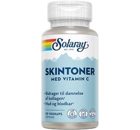 Solaray Skintoner med vitamin C 30 kap.