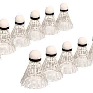 Speed Control Nylon - FRI FRAGT - 12 stk. badmintonbolde m. korkspids
