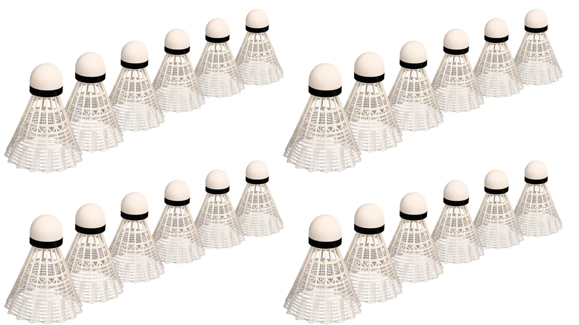 Speed Control Nylon - FRI FRAGT - 24 stk. badmintonbolde m. korkspids