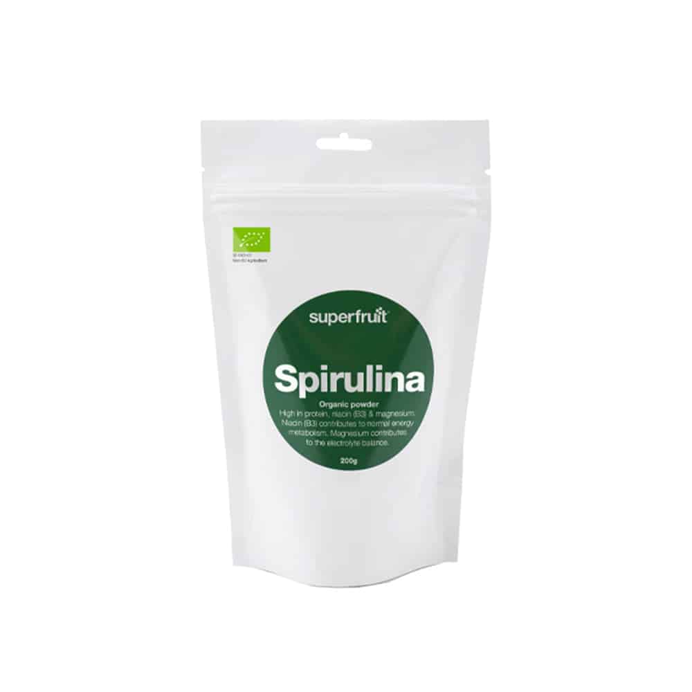 Superfruit Spirulina (200g) - Kosttilskud