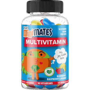 Team MiniMates Multivitamin VitaBeans Blueberry, Raspberry & Mango (90 stk)