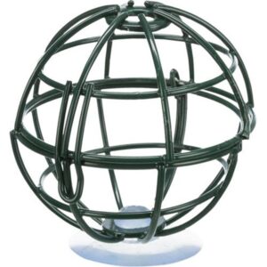 Trixie Fat ball feeder for window pane metal ø 7 cm dark green