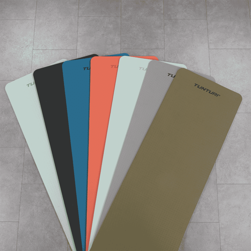 Tunturi Yogamåtte 8 mm - Flere farver