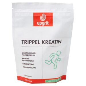 Upgrit Trippel Kreatin, Æble, 300 g