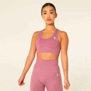 V3 Apparel Curve Seamless Sports Bra - Pink - Træningstøj til Kvinder