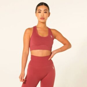 V3 Apparel Curve Seamless Sports Bra - Rose - Træningstøj til Kvinder