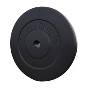 Vægtskive i hård plast 7,5 kg (30 mm)