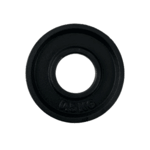 Vægtskive sort metal (50 mm) - 0,5 kg