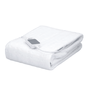 Varmetæppe 150 x 80 cm, enkelt - med Autosluk og Vaskbart Betræk