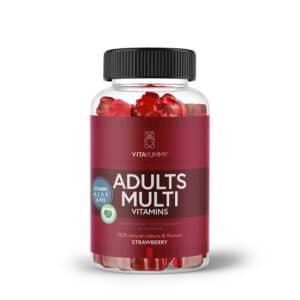 VitaYummy Adults Multivitamin - Strawberry (60 stk) - Kosttilskud