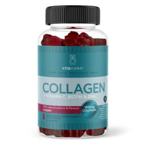 VitaYummy Collagen - Cherry (60 stk) - Kosttilskud