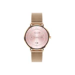 VivoElegance Smartwatch 40mm- Vandtæt Smartwatch måler puls, søvn, Blodiltning og meget mere! - Guld - iHero