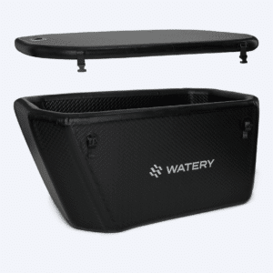 Watery oppustelig isbad - Ace - Sort