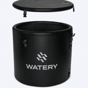 Watery oppustelig isbad - Deluxe - Sort