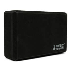 Yoga blok Sort - Nordic Strength