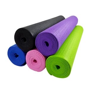 Yogamåtte (4 mm) Lilla