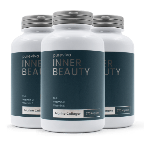 3 x Pureviva Marine Collagen (270 kaps)