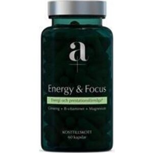 A+ Energy & Focus kapslar 60 stk