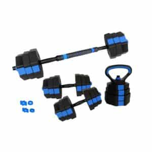 ASG Justerbart Vægtsæt 20kg - Blå