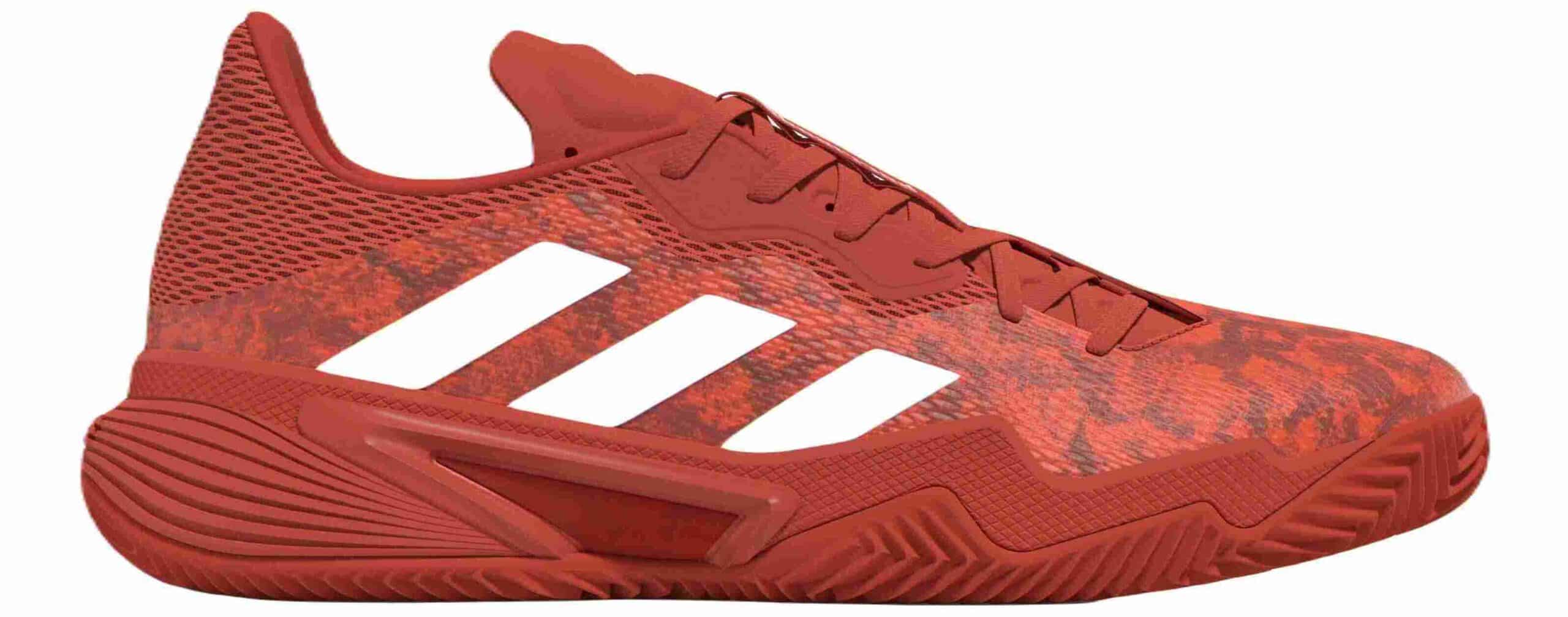 Adidas Barricade CC (Mens, Rød) Padelsko - 44 2/3