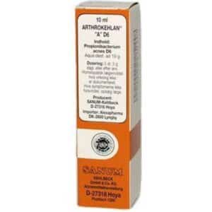 Alexapharma Arthrokehlan A dråber D6 Sanum Kehlbeck