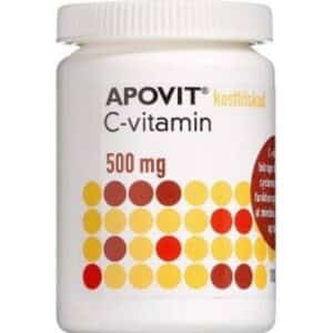 Apovit C-vitamin 500mg 100 stk