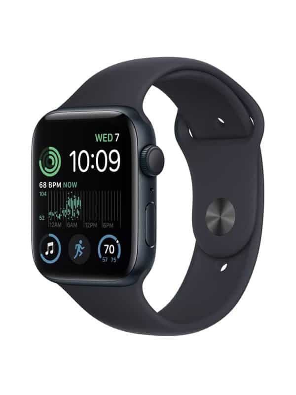 Apple Watch SE (2022) GPS 44mm Midnight Aluminium Case with Midnight Sport Band