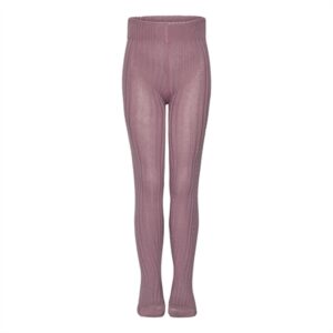 BIRKHOLM Rib Strømpebukser Lilla