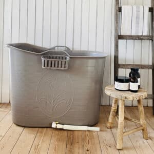 Badebalje til voksne - Grå - 93cm