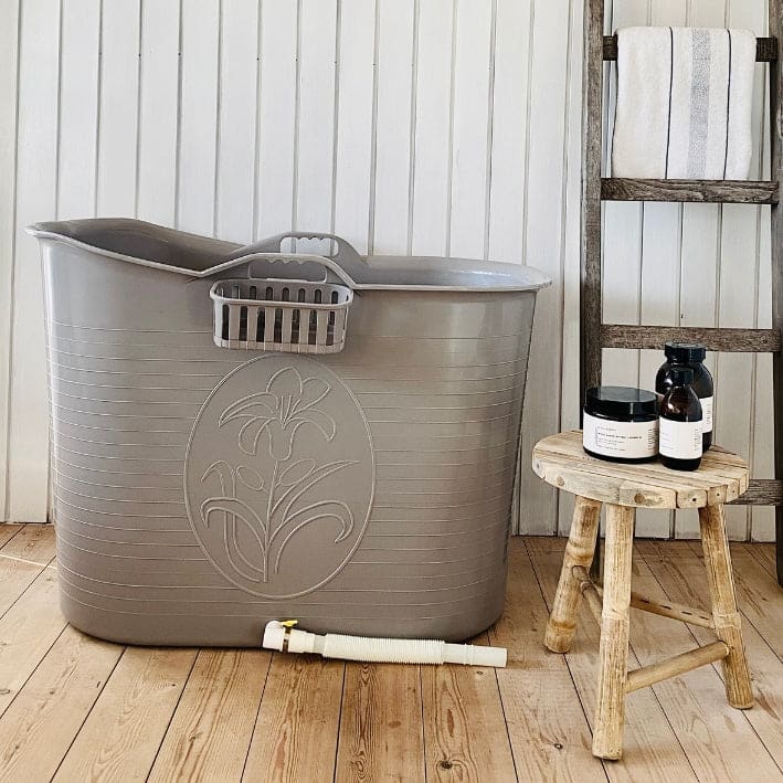 Badebalje til voksne - Grå - 93cm