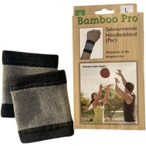 Bamboo Pro Håndledsbind, Selvvarmende, Str: L
