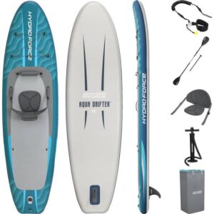 Bestway Hydro-Force Aqua Drifter 2-i-1 SUP Paddleboard Kajak 335cm