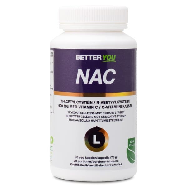 Better You NAC, 90 kapsler