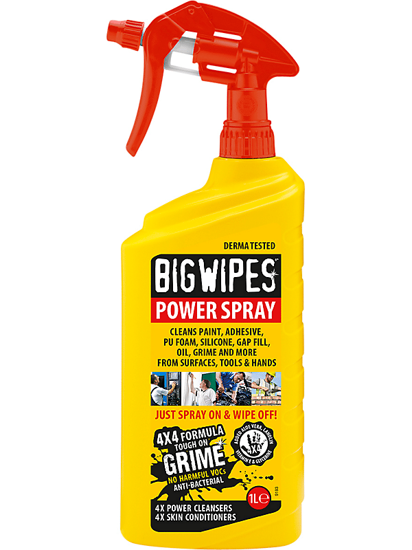 Big Wipes Power Spray anti-bakteriel rensevæske, 1 liter
