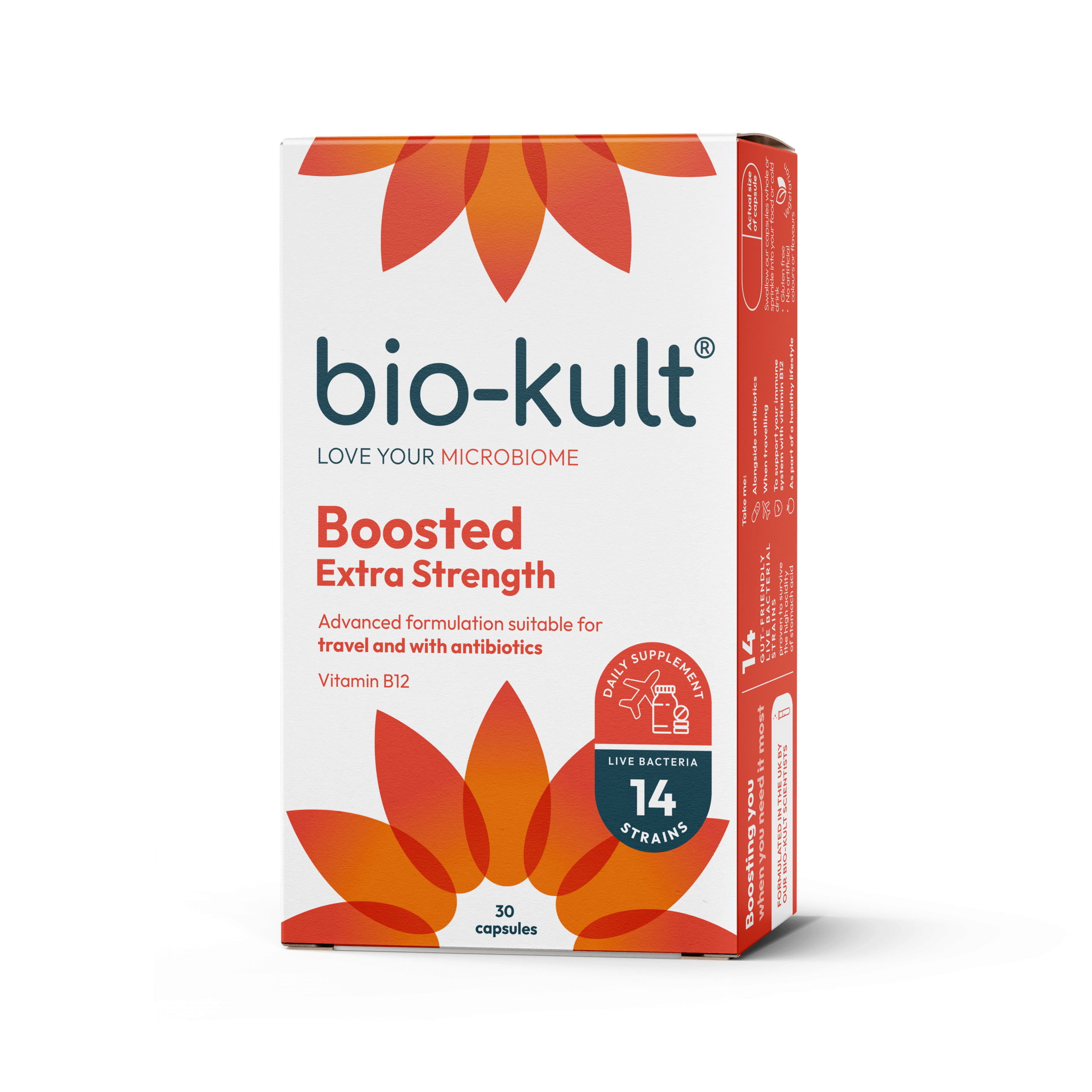 Bio-Kult Boosted Mælkesyrebakterier 30 kaps