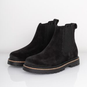 Birkenstock - Sko - Highwood Slip On Women Suede Leather - Black