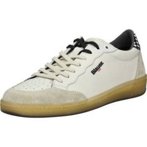 Blauer USA Retro Tennissko - Hvid