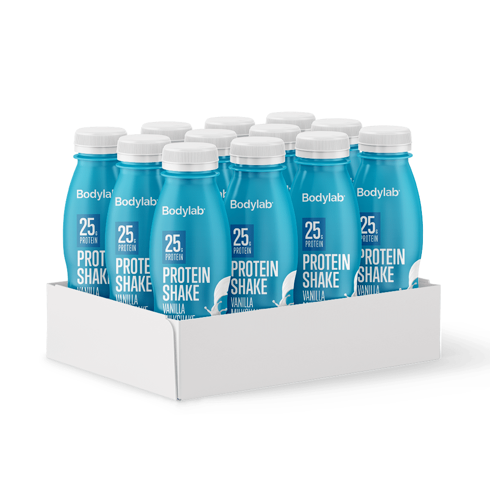 BodyLab Protein Shake - Vanilla Milkshake (12x330 ml)
