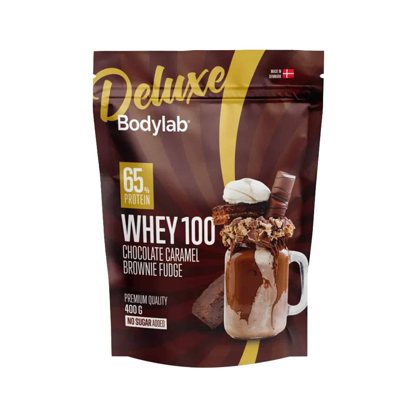 Bodylab Whey 100 Proteinpulver Deluxe Chocolate Caramel Brownie Fudge (2,4kg)