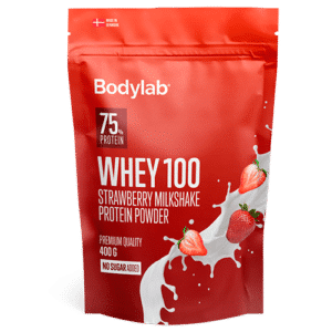 Bodylab Whey100 Proteinpulver Strawberry Milkshake (400 g)
