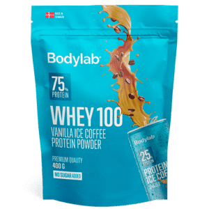 Bodylab Whey100 Proteinpulver Vanilla Ice Coffee (400 g)