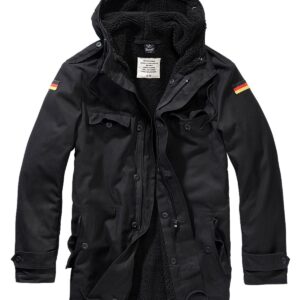 Brandit BW Parka Jakke m. Flag Sort