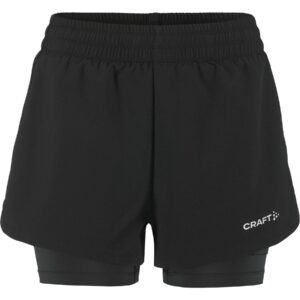 Craft ADV Essence 2, 2-in-1 shorts, dame, sort