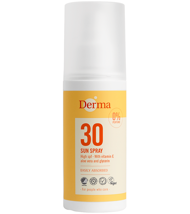 Derma Solspray SPF30 (150 ml) - Vandfast solcreme