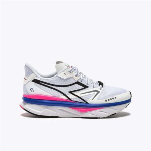 Diadora Atomo V7000-2 Løbesko - Hvid/Pink